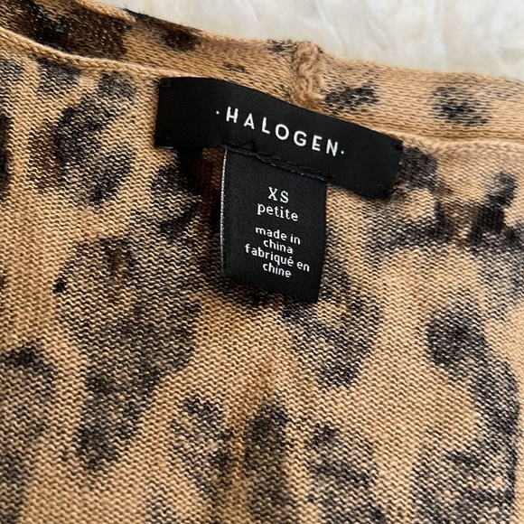 Halogen Leopard Print Sweater - Picture 5 of 6